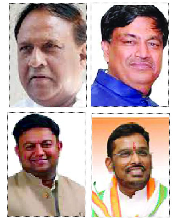 Shekhawat, Bagri, Kothari and Bam were weak in the Assembly and strong in the Lok Sabha.